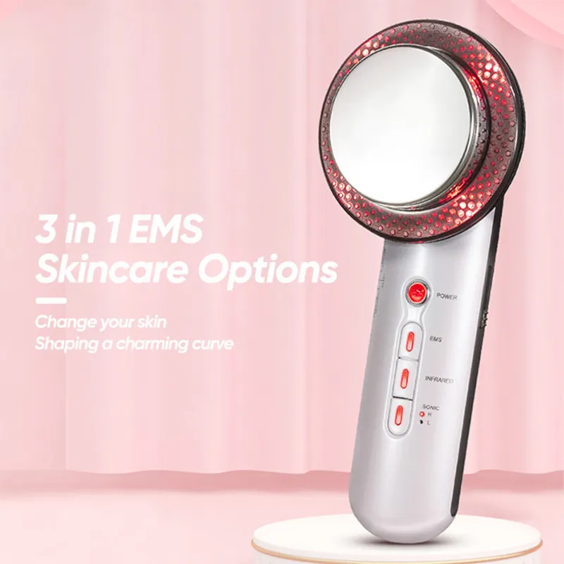 2024 EMS Slimming Massager 3 in 1 Cavitation Ultrasonic RF Lifting Anti Cellulite Beauty Device Home Use