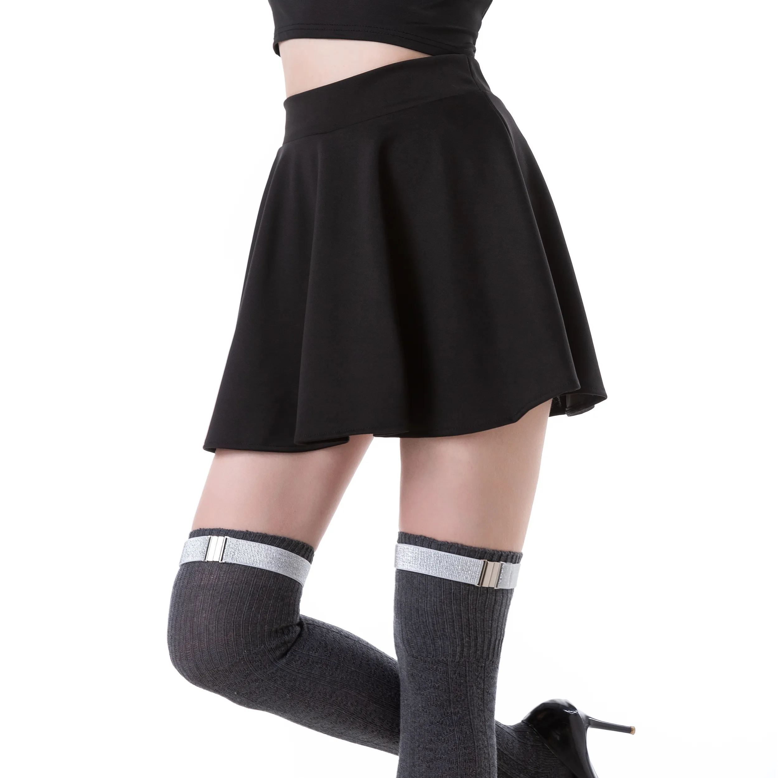 Thigh Garter Belt Adjustable Elastic Plus Size Leg Ring Sock Garters Band  Gold Silver for Women Men from Dhgate Garters - price 4.62