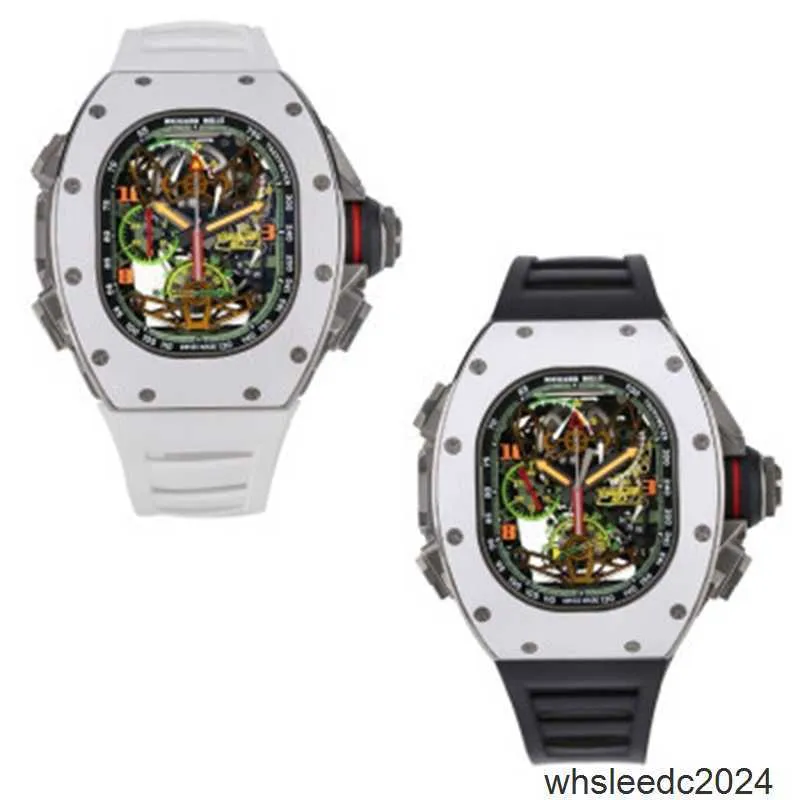Szwajcarskie zegarek Richardmill Automatyczne zegarki Richardmill Mens Series RM5002 ACJ Titanium Stop