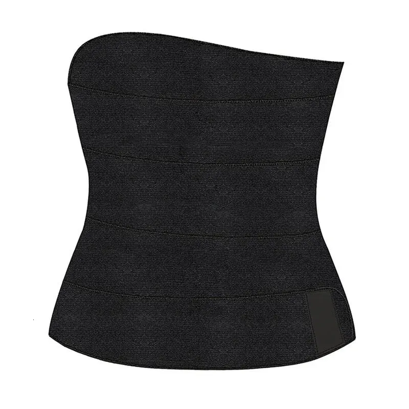 Bantningsbälte användbart bälte bantning mage bälte korsett topp stretch band cincher ryck mig upp bandage wrap midje tränare shaperwear 231202