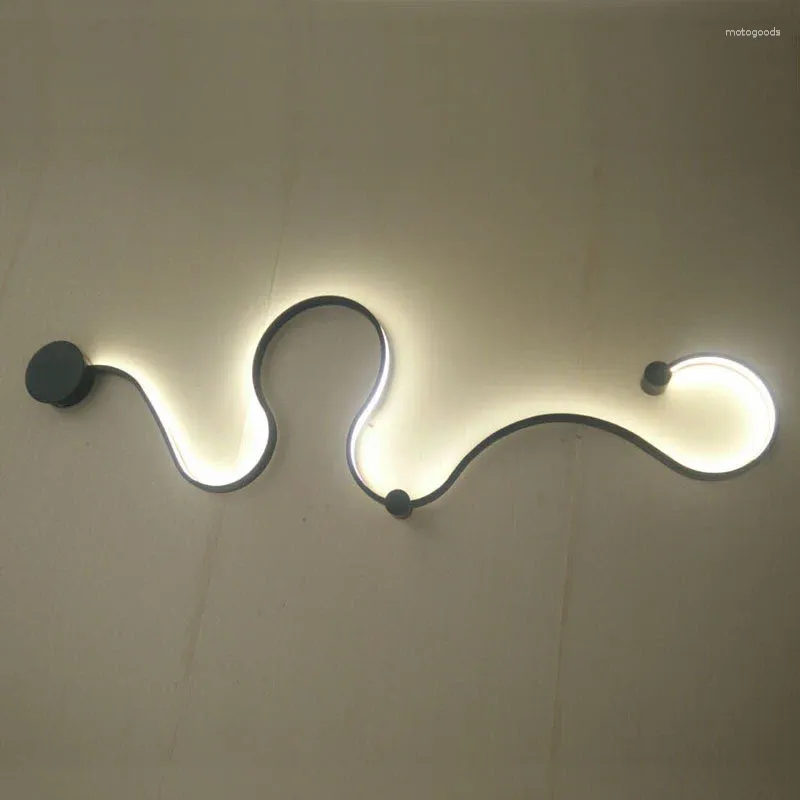 Lampa ścienna nowoczesne LAMPARAS de Techo Pared Applique Murale Luminaire Art Designs Sufit salon Aile Light