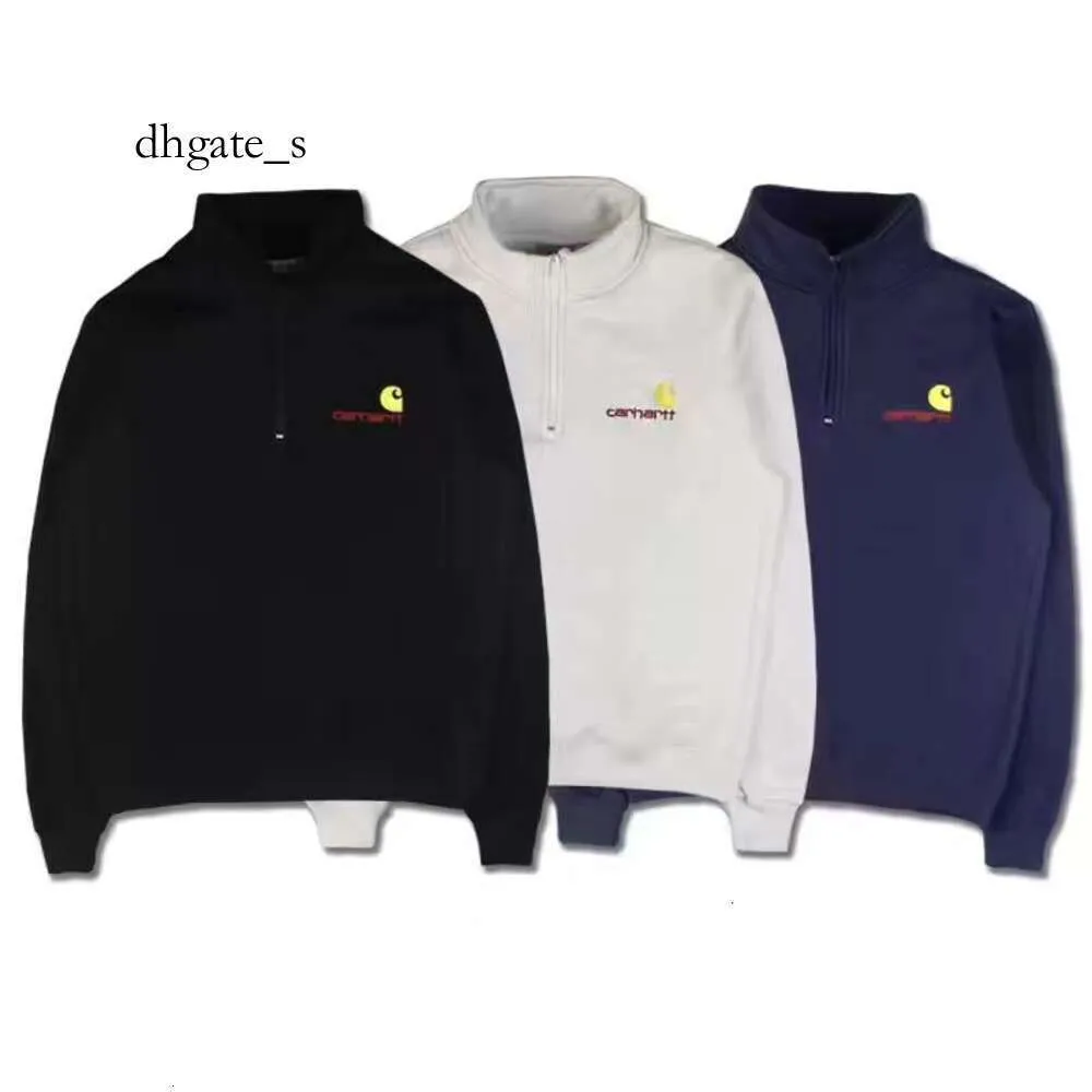 dhgate assentialy designer many man women half zip sweatshirt with fleece tysproidery letter