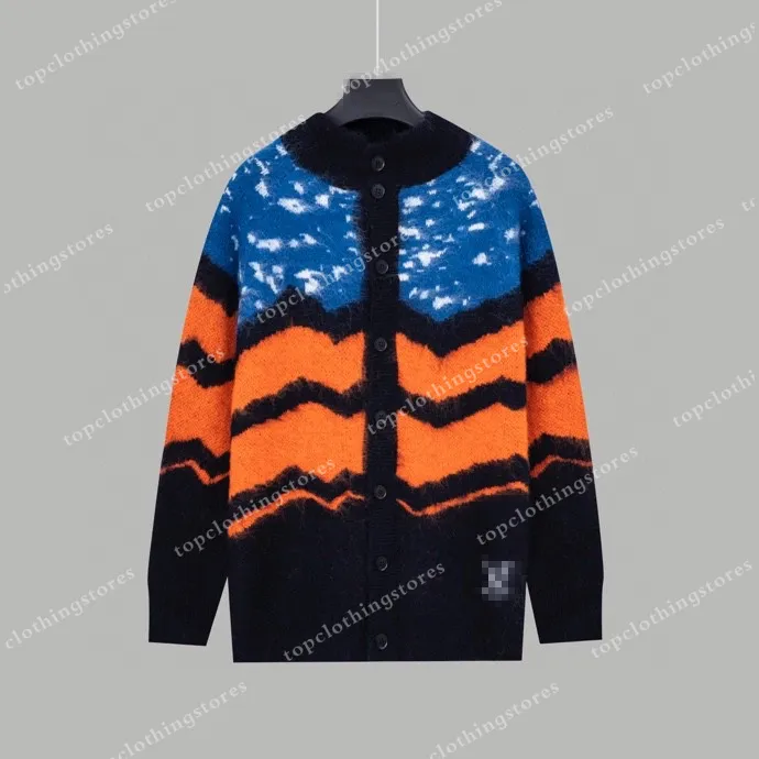 Designer outono luxo mens suéter roupas pulôver slim fit malha casual moletom geometria patchwork impressão colorida moda masculina de lã jumper yf111913