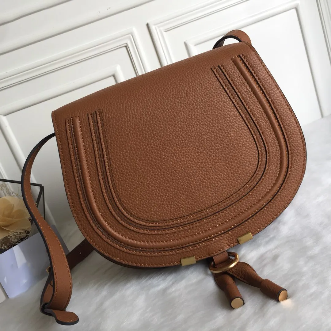 Oryginalne wysokiej jakości Marcie Woody Saddles Bag Designer Bag luksusowe torebki