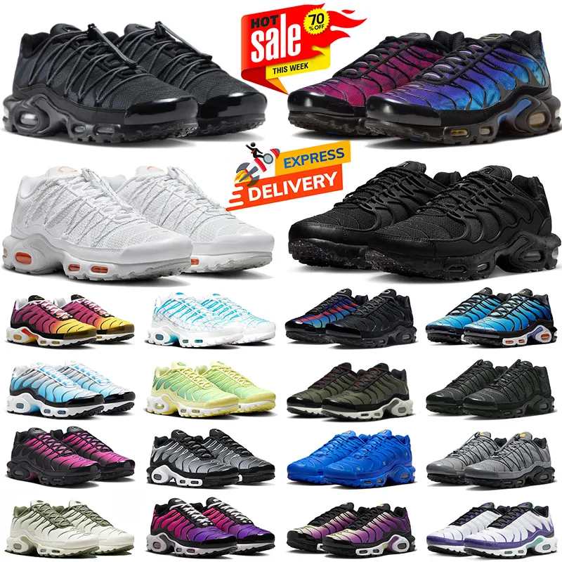 tn 3 terrascape plus hardloopschoenen tns tn3 dames heren trainers 25e verjaardag Unity utility Triple Zwart Wit Onyx Dames Heren Outdoor Sport Sneakers