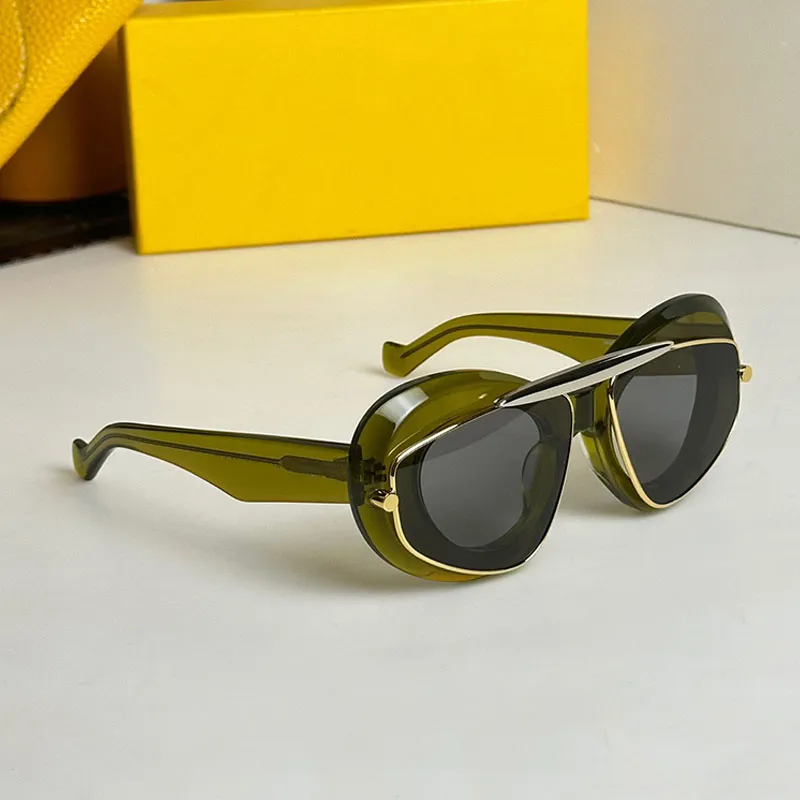 Trendy Wing Sunglasses for Men and Women, Designer Double Frame