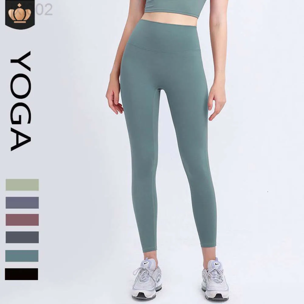 Aloyoga Woman Leggings MujeresデザイナーAl Yogaレギングサマーハイウエストヒップリフティング