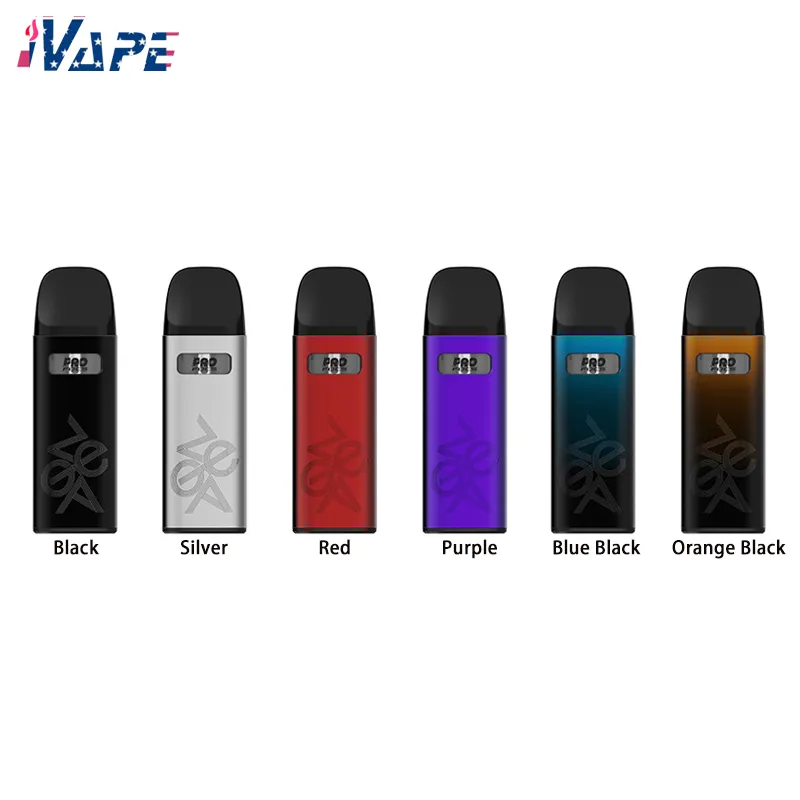 Uwell Caliburn GZ2 Pod Kit 850mAh 17W Luce RGB iAFC 2ml Sistema di riempimento superiore Ricarica rapida di tipo C