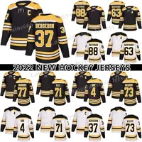 37 Patrice Bergeron Jersey 88 David Pastrnak 63 Brad Marchand 71 Taylor Hall 73 Charlie McAvoy 4 Bobby Orr hockey jerseys