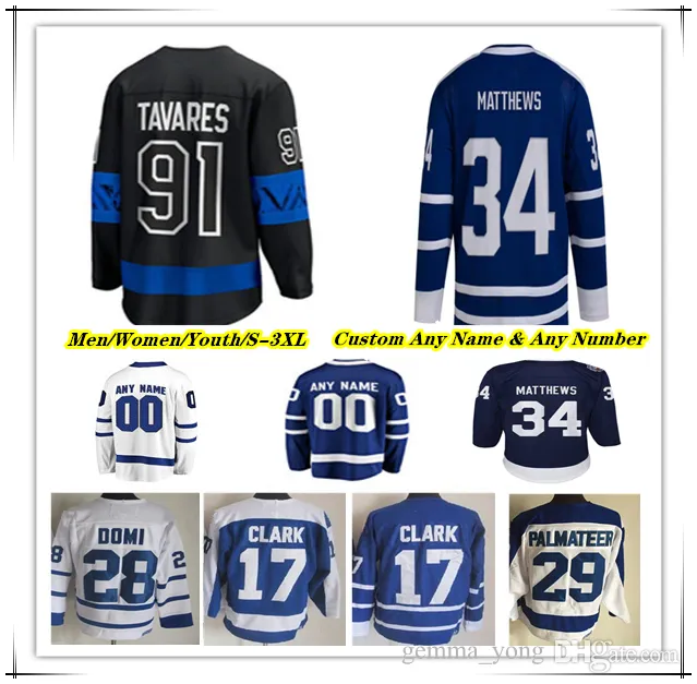 Auston Matthews HockeynhlMaglie Mitchell Marner John Tavares William Nylander Morgan Rielly Max Domi Martin Jones Mark Giordano Wendel Clark Tyler Bert