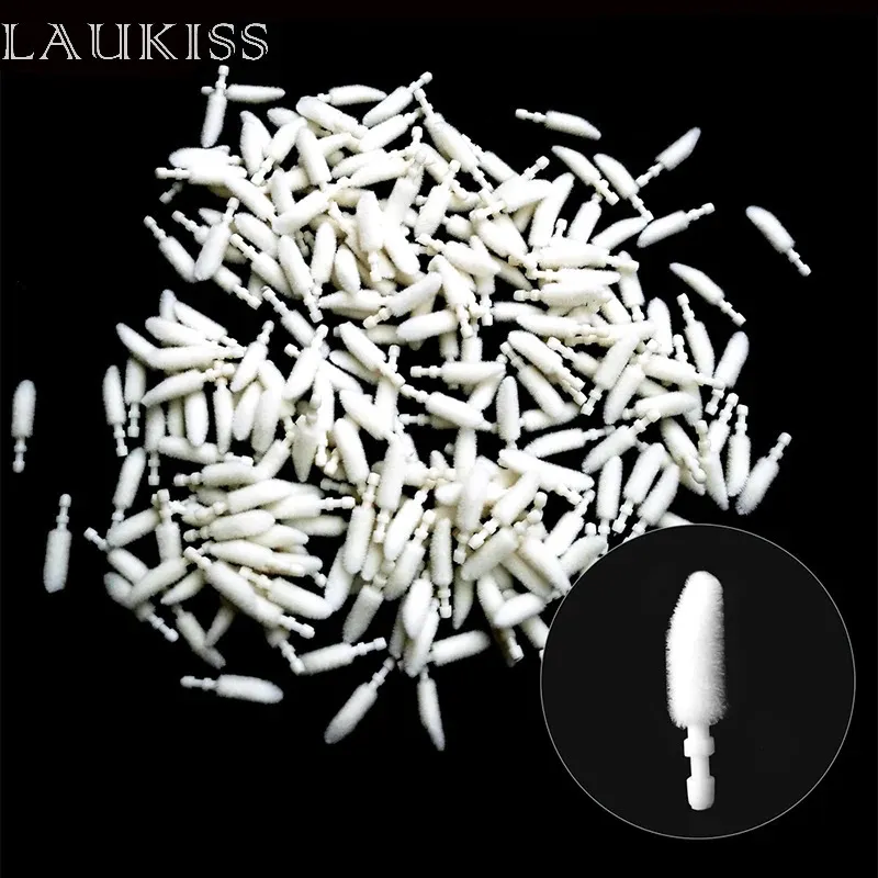 Makeup Brushes 1000/2000pcs Lip Brush Applicator Head Replacement Makeup Brush Head Cosmetic Lip Gloss Tool Cotton Huvud för läppstift 231202