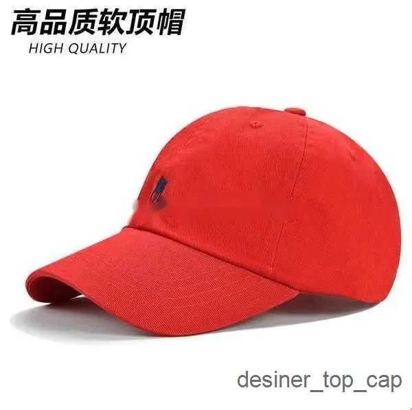 Casquettes de baseball Ralphs Designer Polos Casquette de baseball classique RL Petit poney imprimé Chapeau de plage polyvalent Hommes et femmes Loisirs Chapeau respirant chapeau bonnet chapeau ajustement casquette UCXV