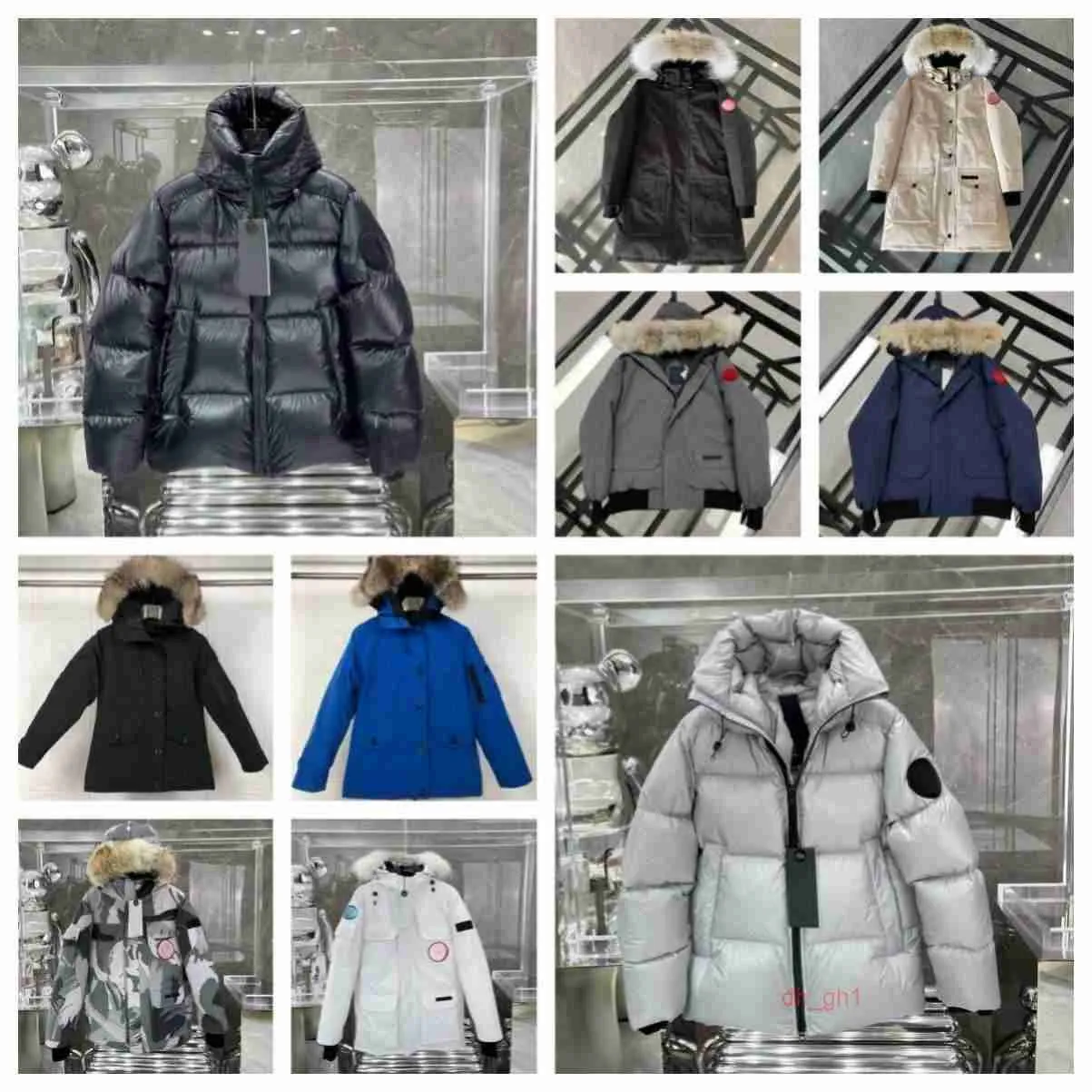 Мужская канадская куртка-пуховик, женская и мужская зимняя куртка средней длины, новый канадский стиль, работа для влюбленных, 3U9M