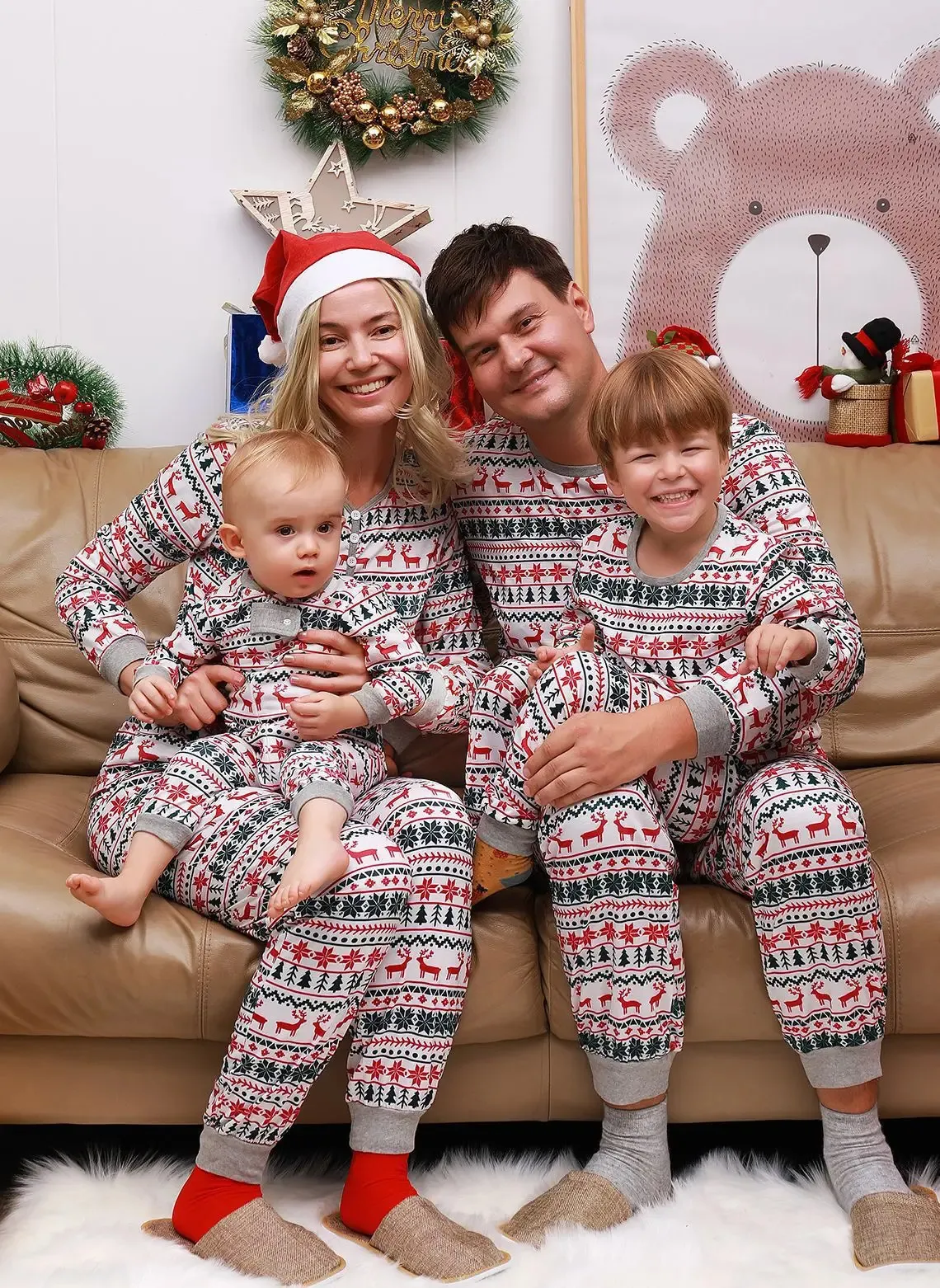 Christmas pajamas romper hotsell