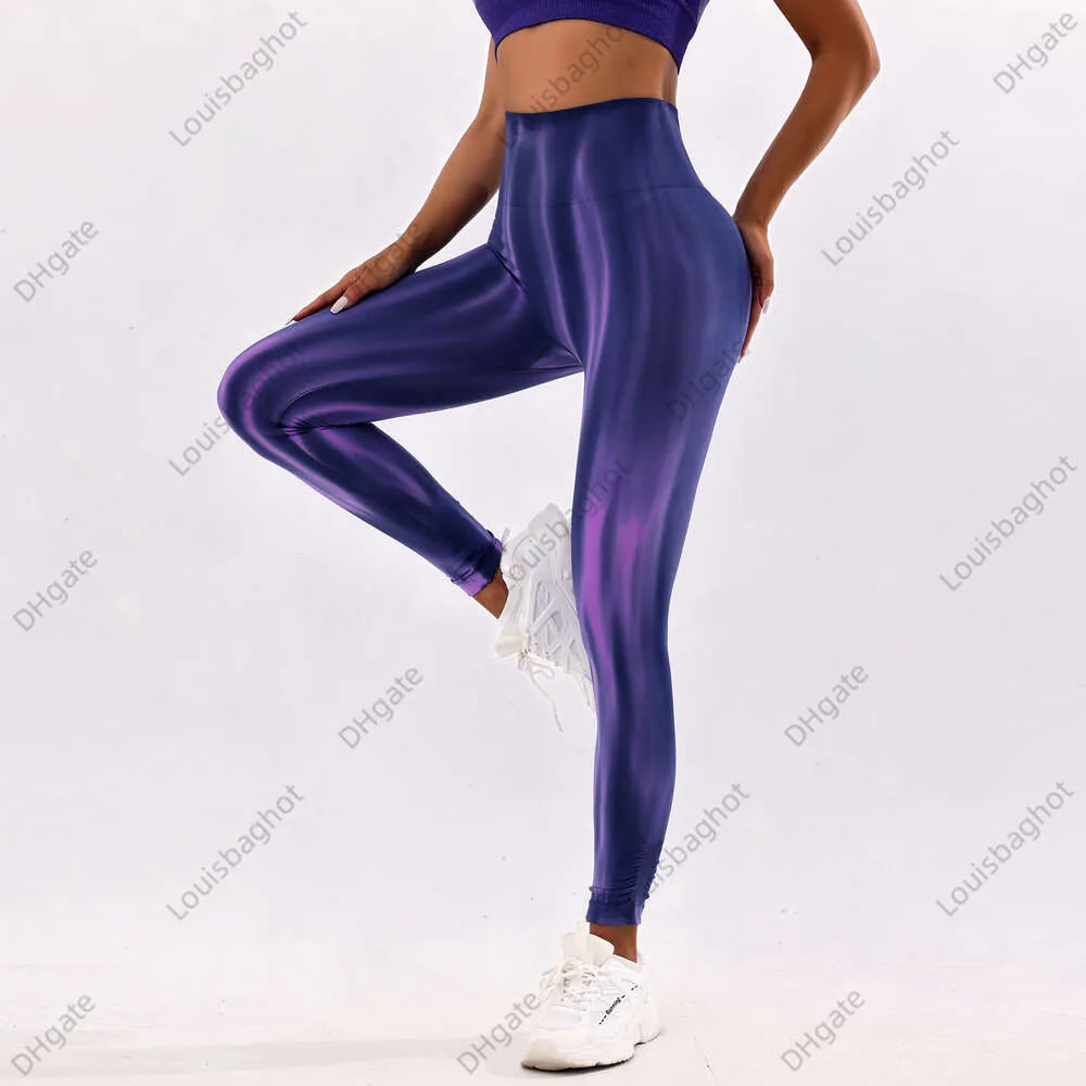 2023 New 3d Printed Sweaty High Waisted And Hip Lifting Yoga Pants