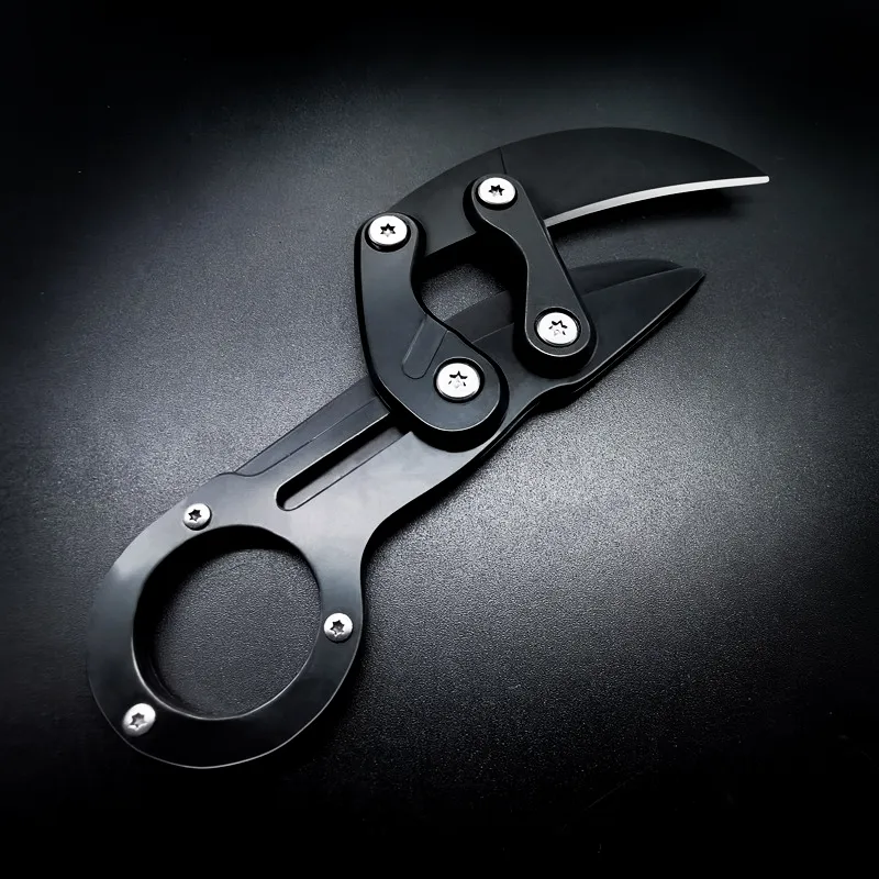 Высококачественная оригинальная продукция Karambits, тактический нож для выживания на открытом воздухе, нож с открытым лезвием, портативный боевой тактический нож для самообороны