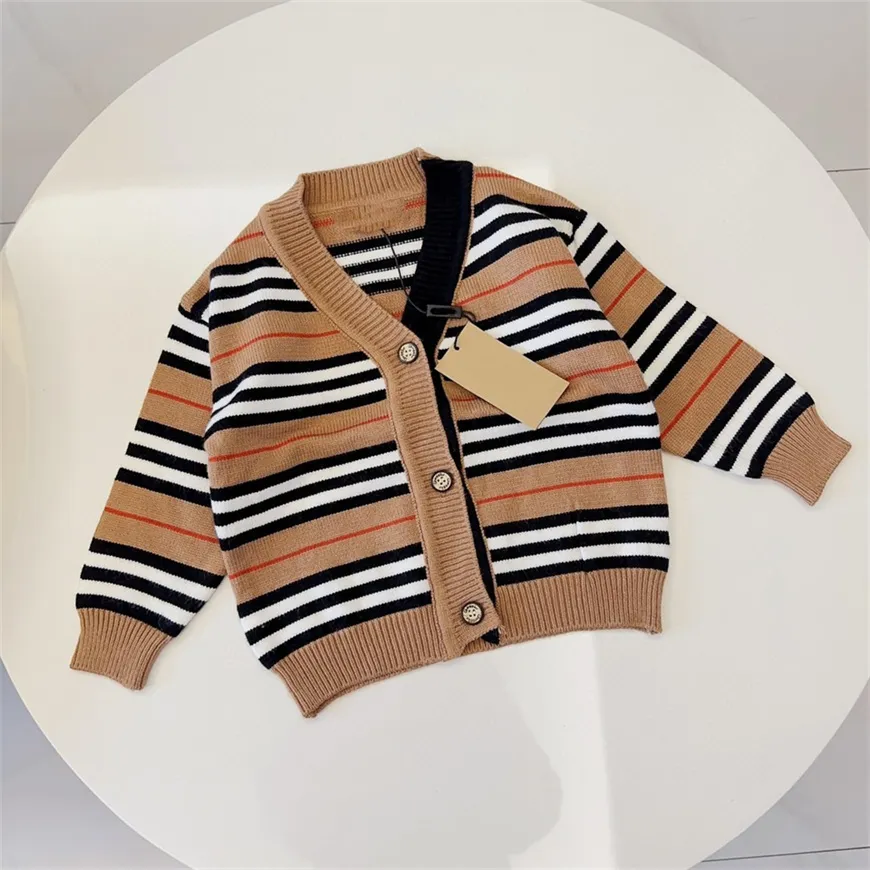 Boys And Girls Jacquard Cardigan Sweater Stylish & Warm Winter Baby