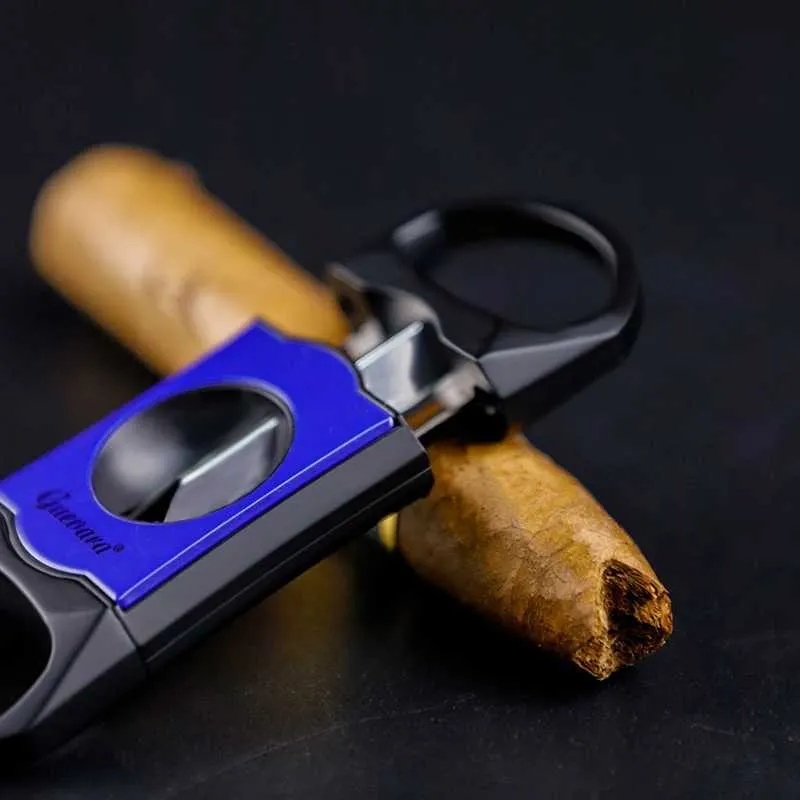 Wholesale Custom Logo Cigar Punch Cigar Cutter Knife Scissors