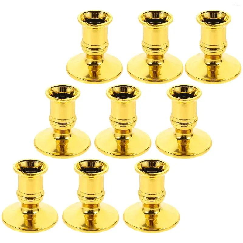 Candle Holders Party Supplies Desktop Candlestick Wedding Centerpieces Tall Gold Decorations