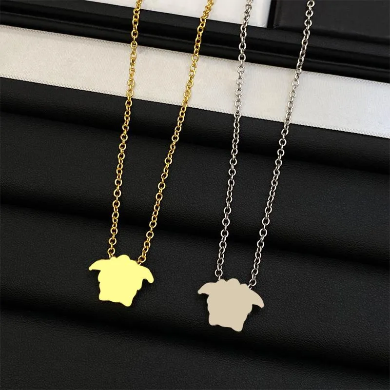 Mode hanger ketting ontwerper kettingen voor vrouwen man persoonlijkheid ontwerp goud zilver kleuren temperament bruiloft sieraden