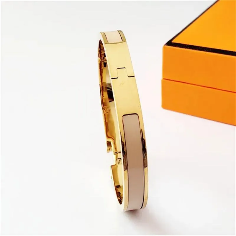 High Quality Luxury Designer Design Bangle Stainless Steel Bracelets Classic Jewelry Bracelets for Men and Women Hgdtl