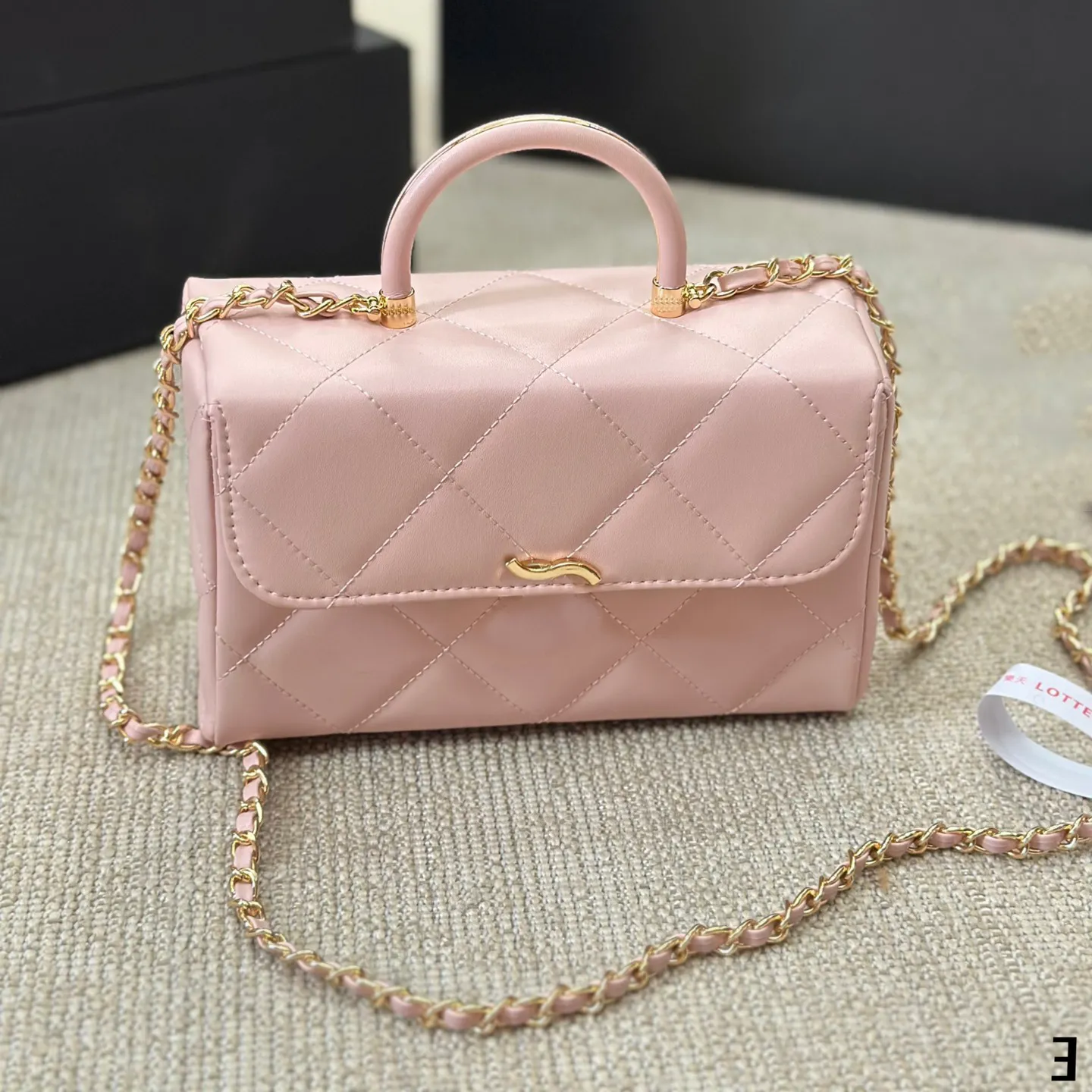 Dhgate Ladies Crossbody Bag Luxury Mini Shoulder Bag Designer Cosmetic Bags Flip Bag Handbags Hardware Chain Bag Doctor Bags Lambskin Diamond Lattice Quilted bag