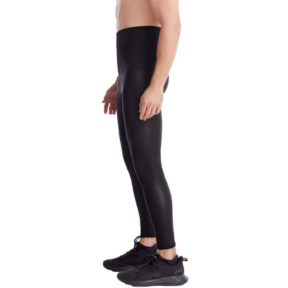 Mens Thermo Waist Trainer Leggings: Slimming Shapewear For Workout & Weight  Loss From Littlebirdofficialst, $17.45