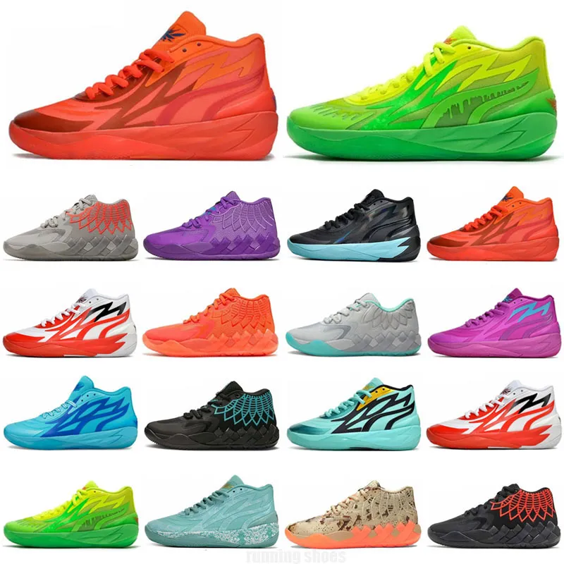 Scarpe da ballo MB.01 Lo Scarpe da pallacanestro da uomo 1OF1 Queen City melo e Morty Ridge Red Blast Buzz City Galaxy UNC Iridescent Dreams Scarpe da ginnastica sportive Scarpe da ginnastica