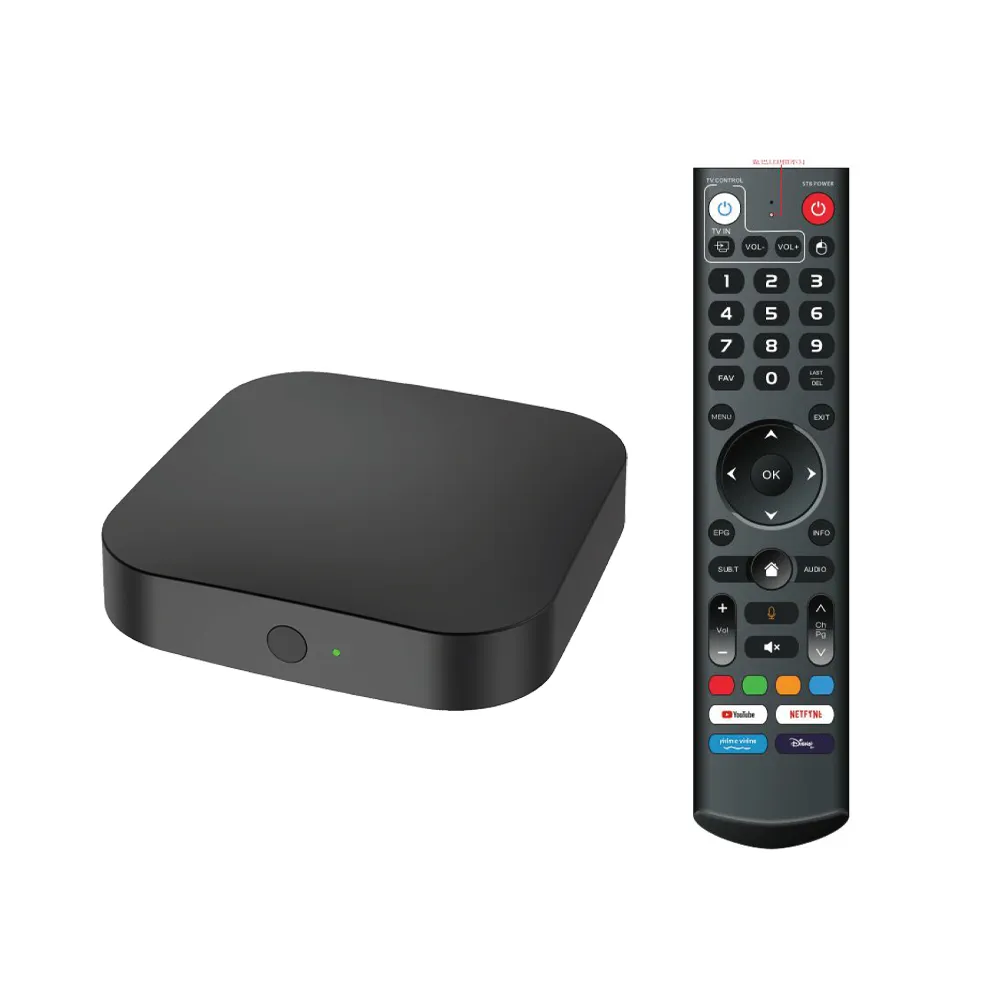 Android TV Box 4K、Dual WiFi 4G、32Gストレージ、Advanced AV1 Codec