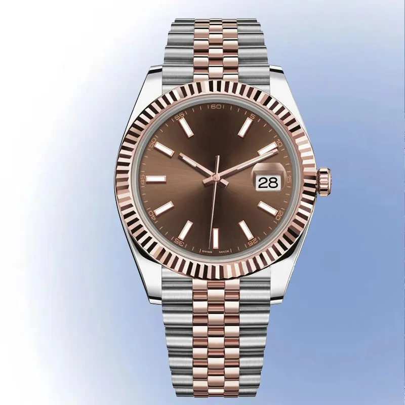 Dames polshorloge automatische horloges Saffier 36/41 mm mechanisch roestvrij staal lichtgevende liefhebbers montre horloges voor mannen namaak beweging uithoudingsvermogen polshorloge