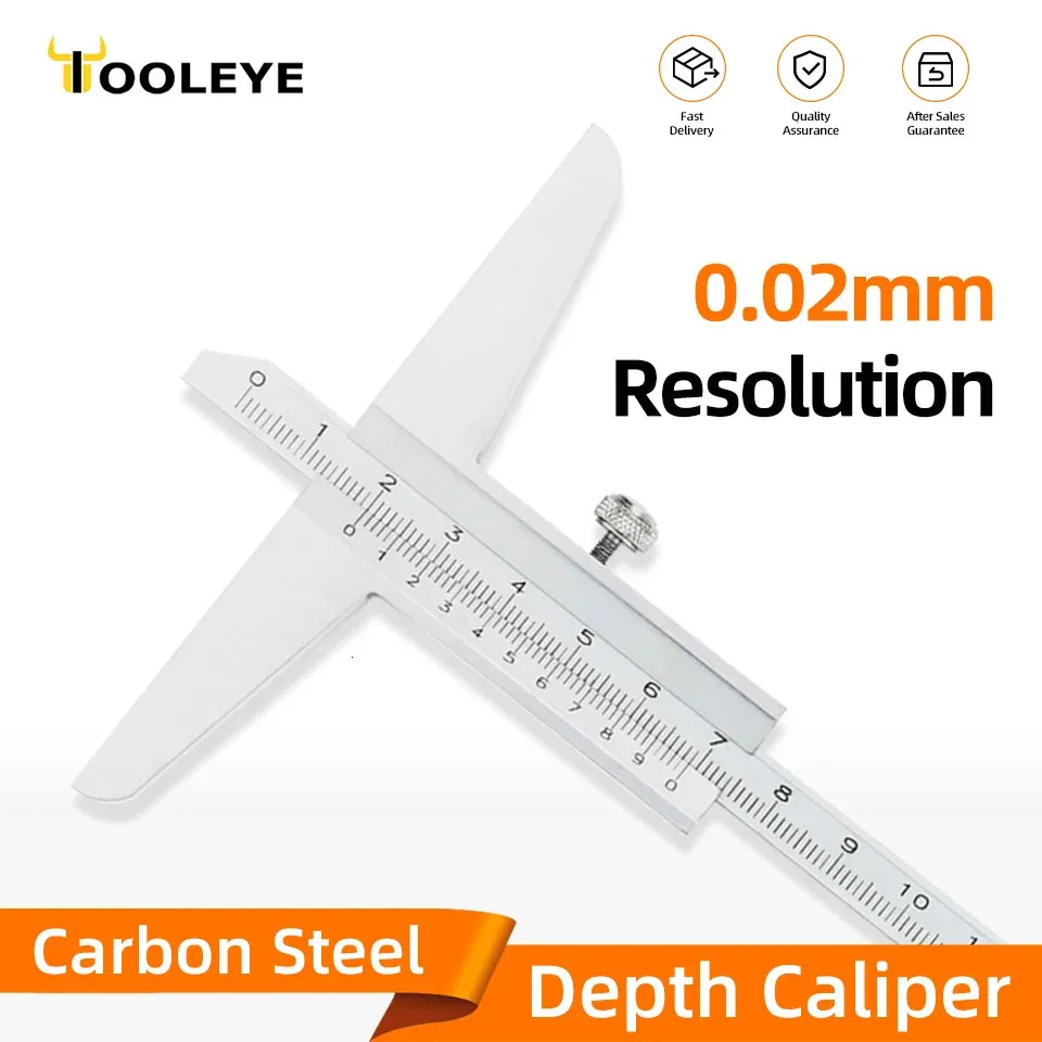 Wholesale Vernier Steel Calipers 150/200/300mm Depth Gauge For