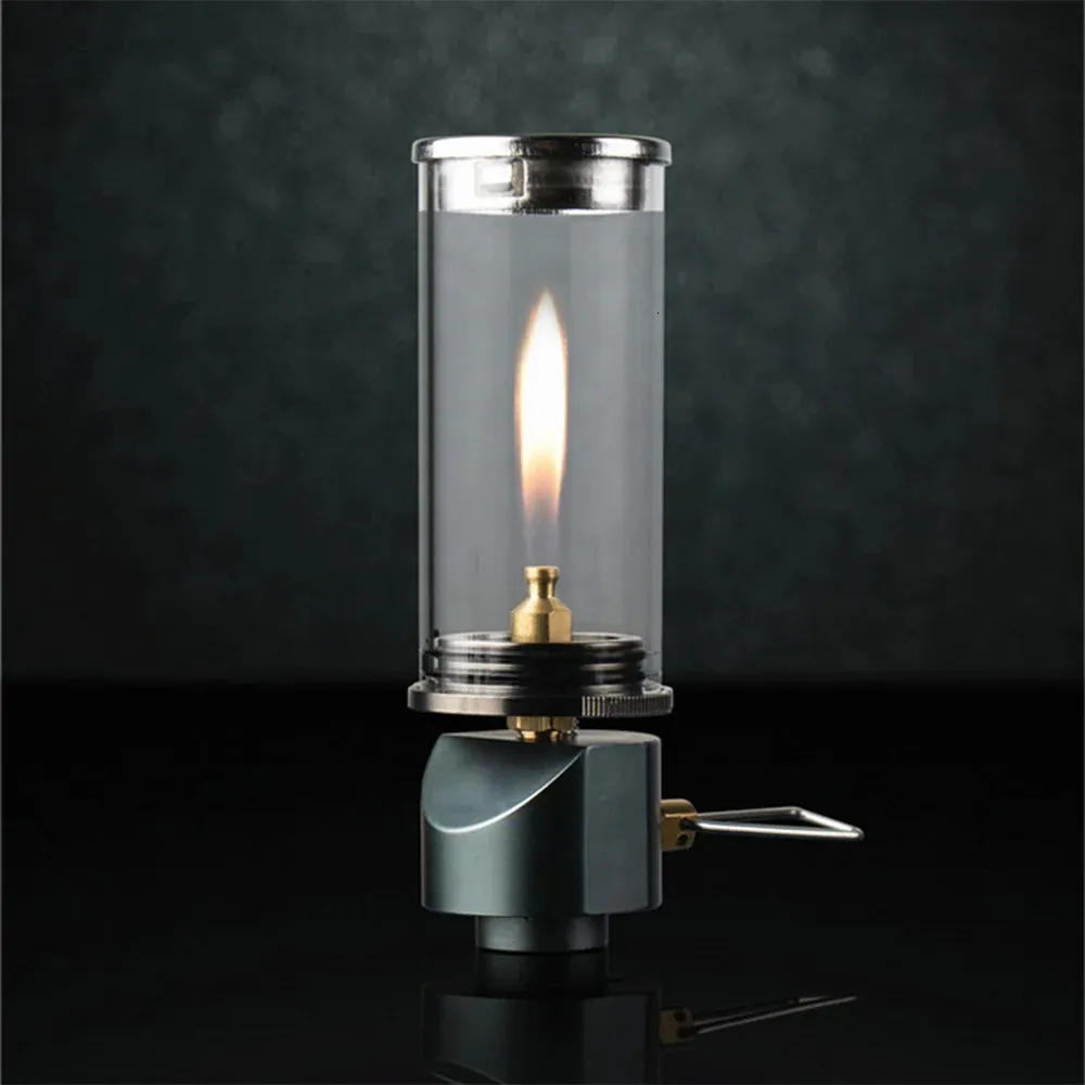 Lanterne à Gaz Butane BRS-55 – 2700W, Compacte 39x34x103 Mm, Pour Camping, Pique-nique, Pêche De Nuit