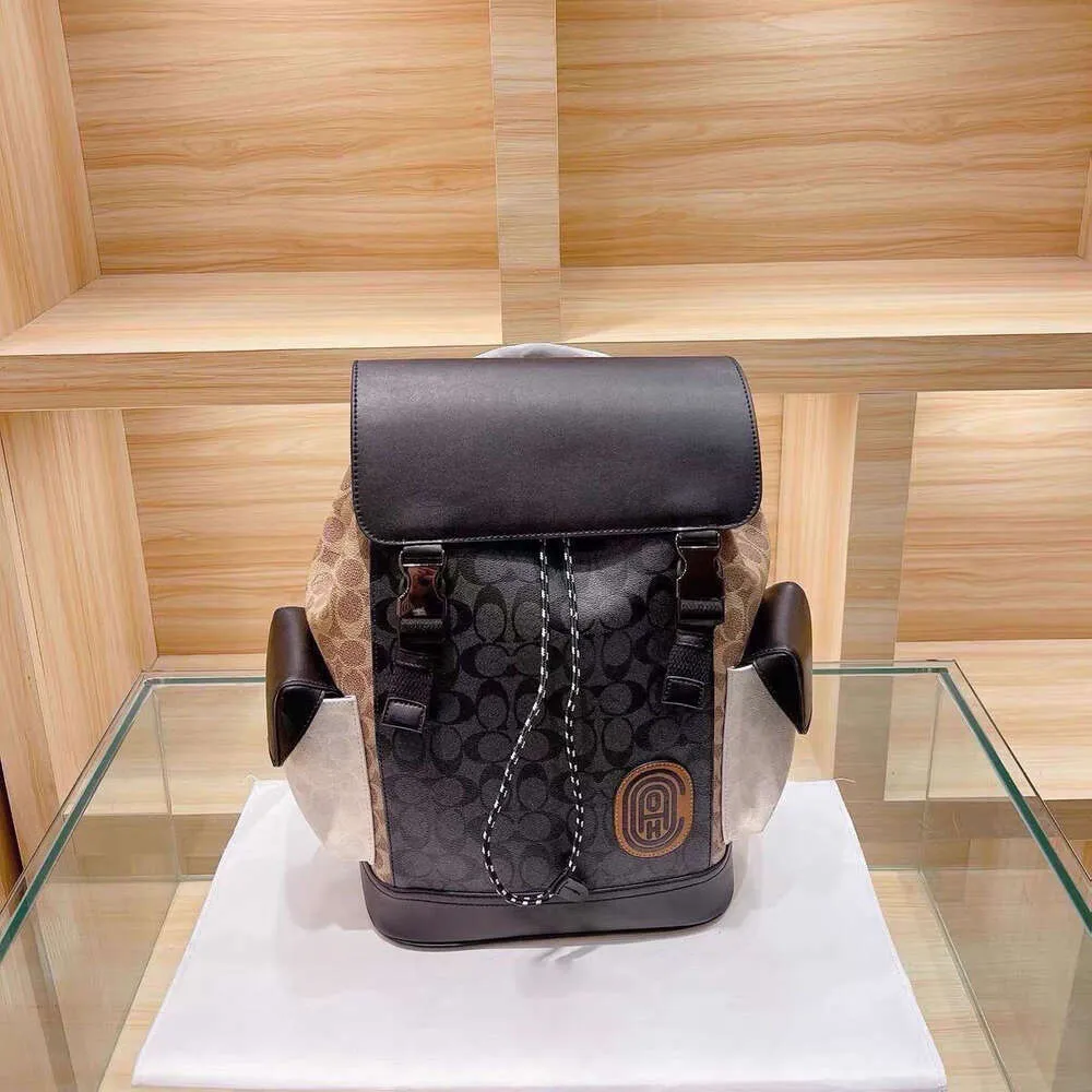 Coach Designer Men s Backpack for School Travel and Mountaineering Large Capacity Unisex Multifunctional Fashion Bag