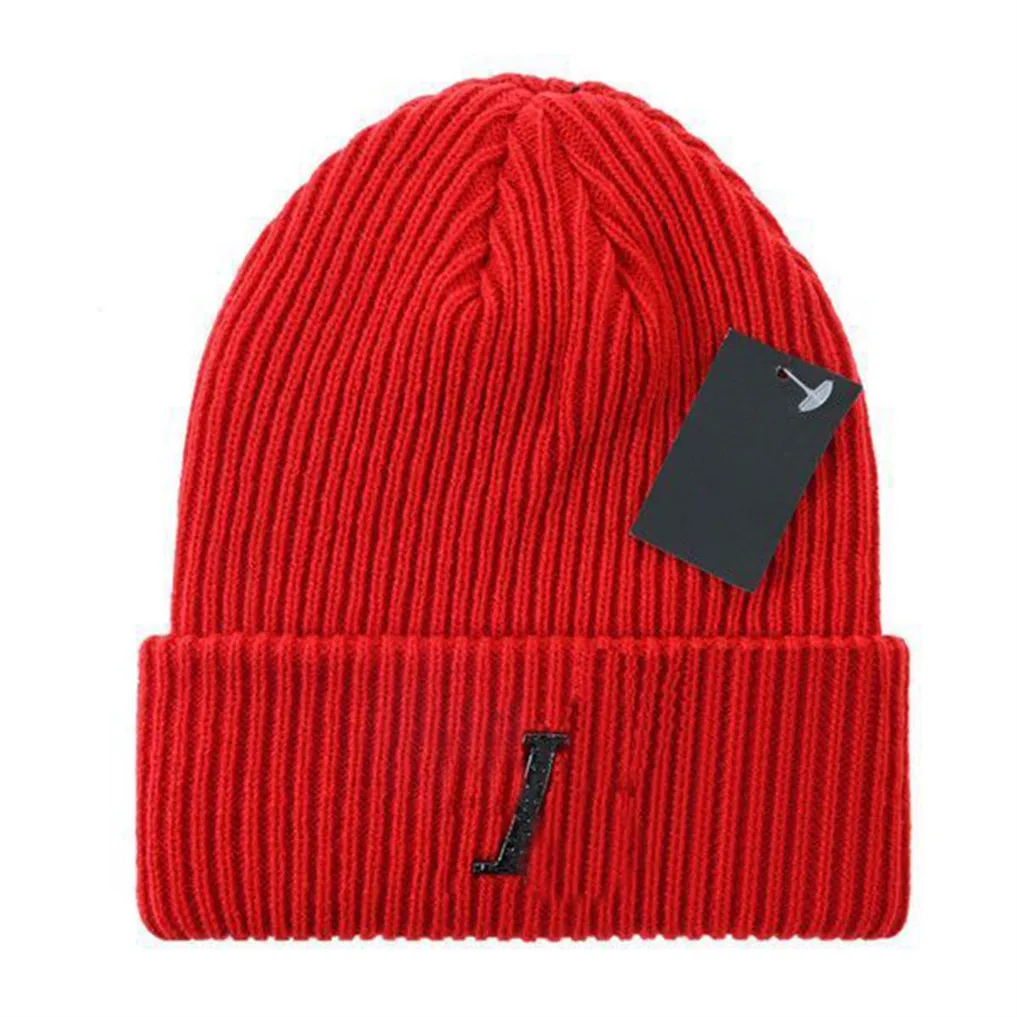 Bonnet de créateur bonnet de luxe bonnet en tricot tempérament bonnet polyvalent bonnet tricoté chapeau chaud cadeau de Noël très beau chapeau S-5