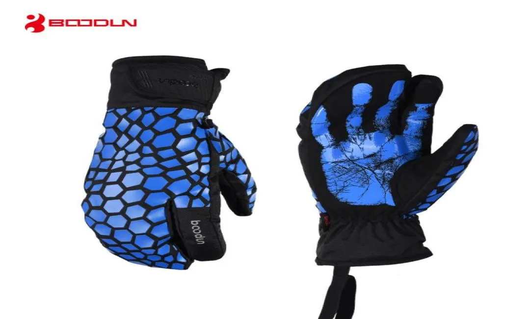 Brand Winter Ski Warm Gloves Waterproof Men Women Professional Motorcycle Cycling Outdoor Sports Touch Sn Glove Windproof Plate Mitts Grovess8378737