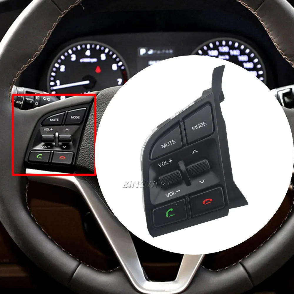 Ahorra a lo Grande en Compras al por Mayor de Control Remoto Del Volante  Bluetooth 96710D3500 Steering Wheel Remote Control Switch For Hyundai  Tucson