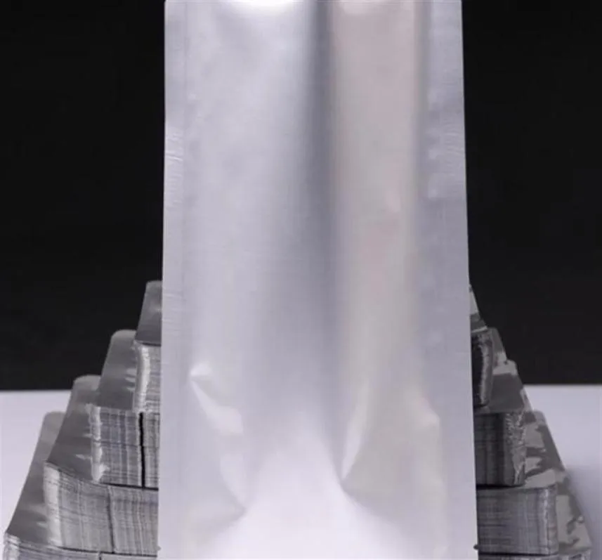 Boca de alumínio ft folha embalagem vácuo pstic selado alumínio puro três-face saco de filme capa multi-tamanho ponto personalizado kj5b267h8274194
