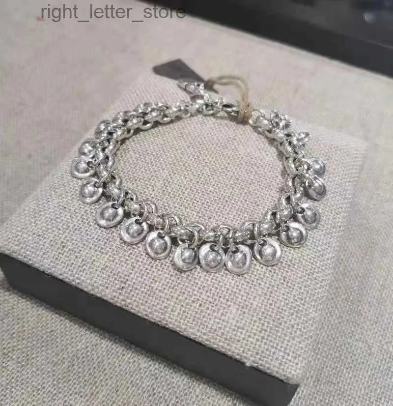 Chaîne de haute qualité européenne et américaine originale mode galvanoplastie 925 argent multi perles Bracelet exquis bijoux cadeau YQ231208