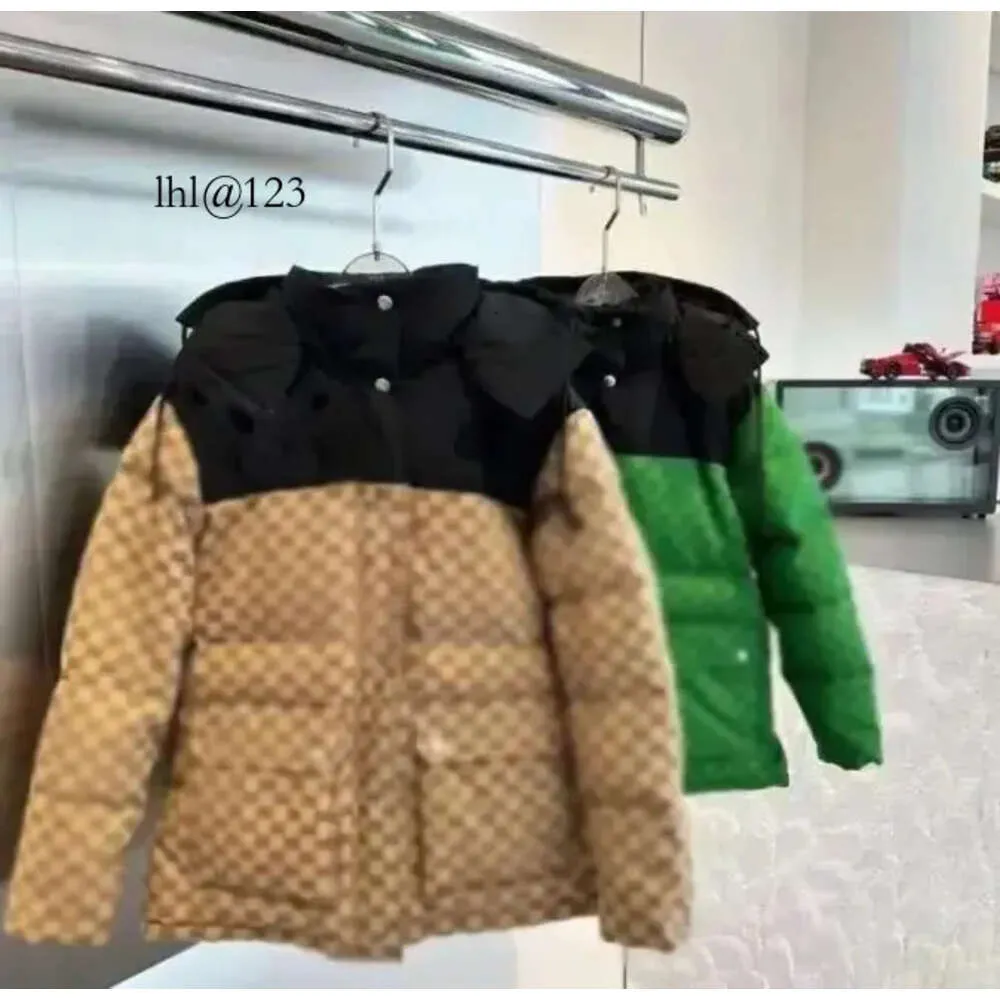 Męskie kurtki designerskie luksusowa kurtka puffer zimowa parka damska list drukujący męski parkas pary w dół ja d hurtowe 2 sztuki 10% Dicount