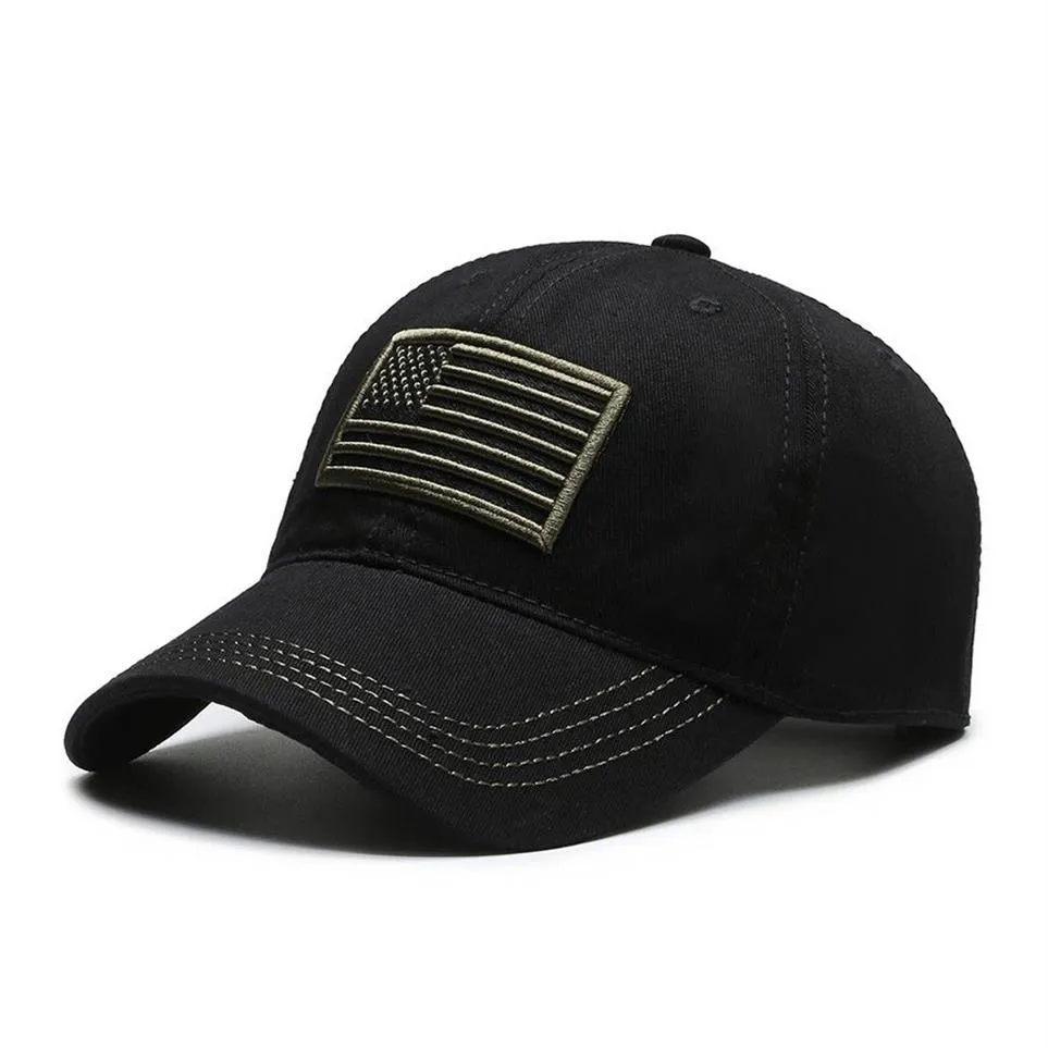 Mode Borduren Vlag Baseball Cap Mannen Vrouwen Amerika Snapback Caps Klassiek Ontwerp USA Sport Strap Terug Verstelbare Hoed voor Male259x