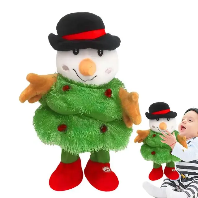 Christmas Dancing Snowman Interactive Music Toy With Animated Decorations For Kids Aged 6 Months From Bao07 15.89 DHgate.Com