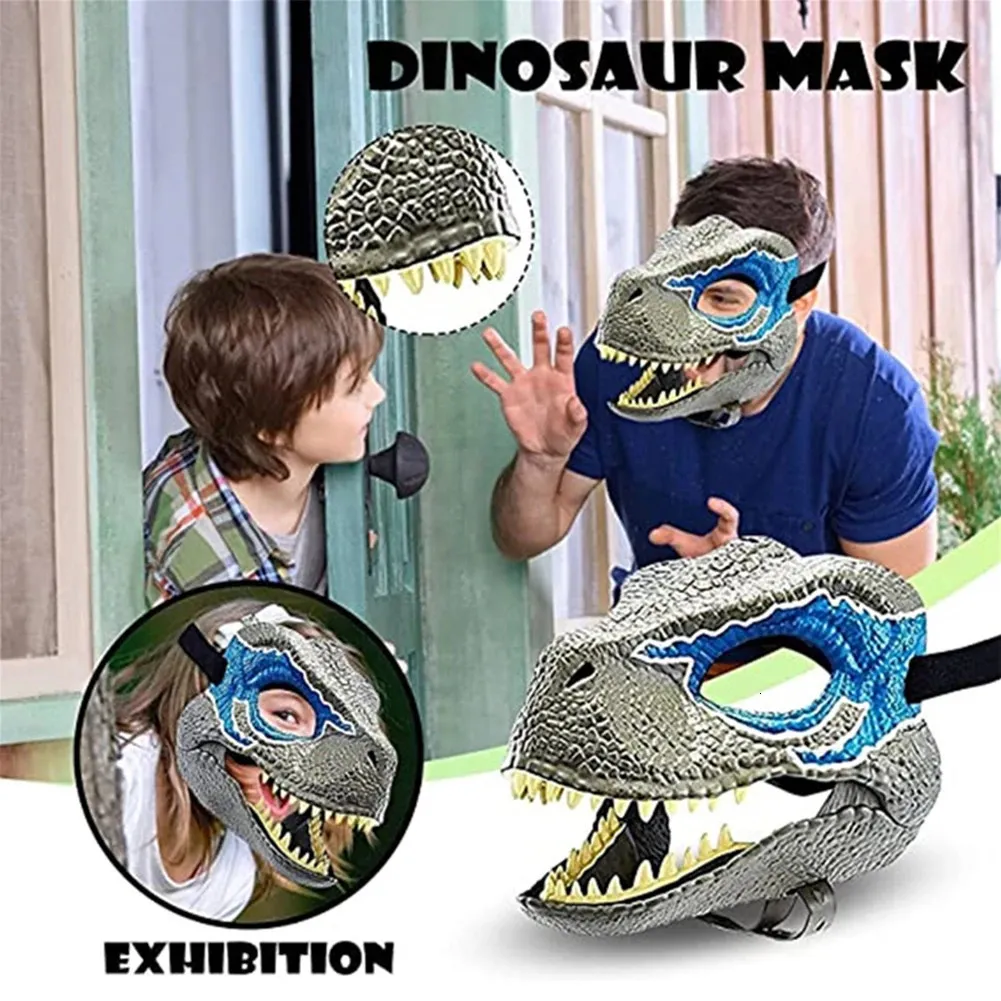 Maschera shop dinosauro bambino
