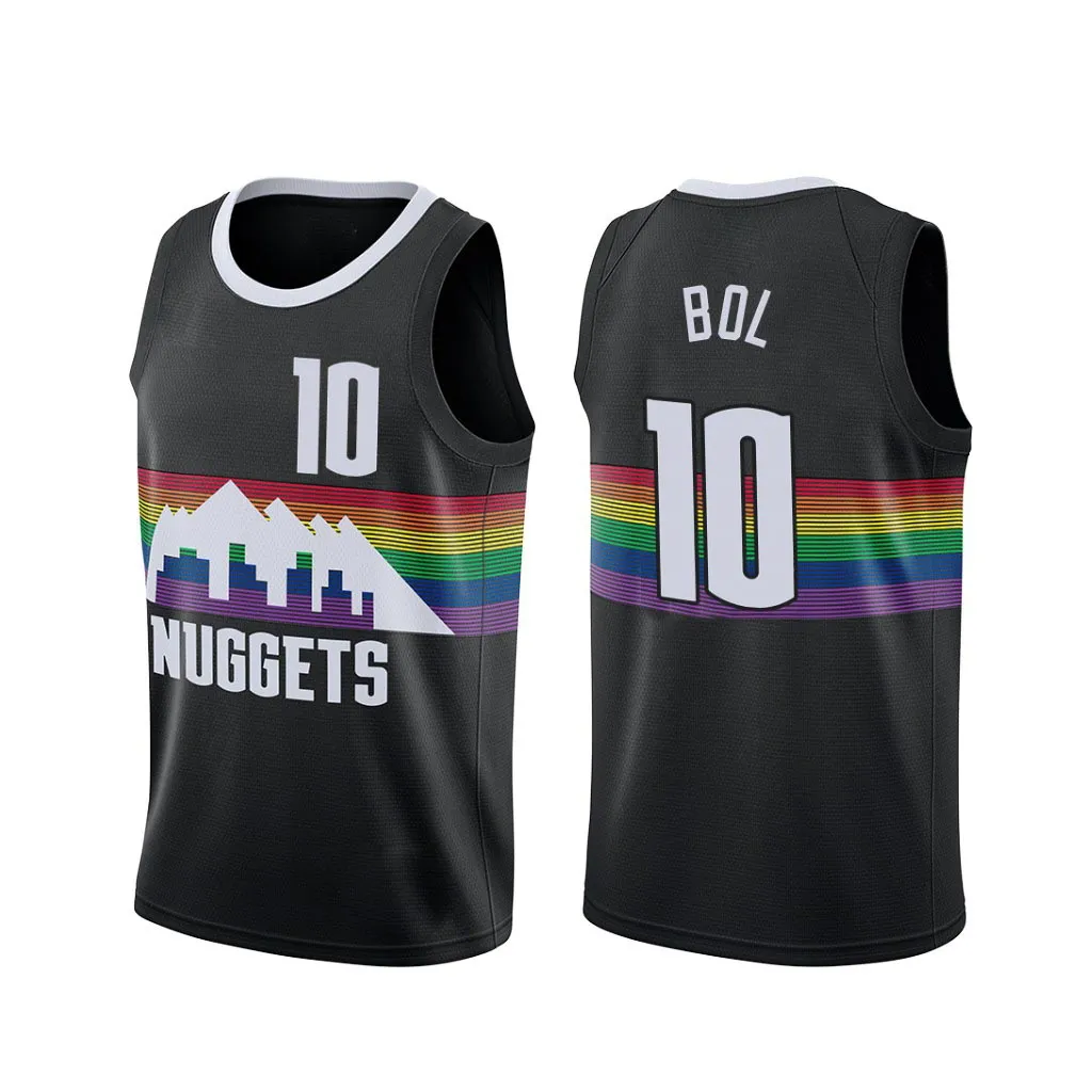 Nuggets top custom jersey