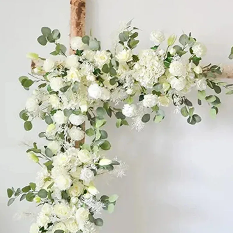 ドライフラワー結婚式の装飾のための白い人工花