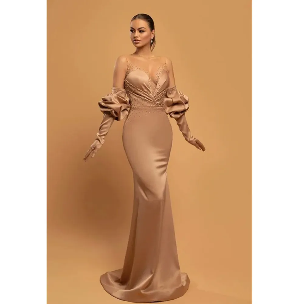 Prom Dress 2024 Spring Satin Off the Shoulder High Slit Long Evening Gown Formal Elegant Vestidos de Gala