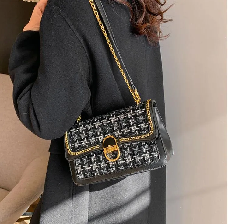 럭셔리 여성 가방 디자이너 크로스 바디 어깨 지갑 핸드백 여성 클러치 체인 여행 토트 백