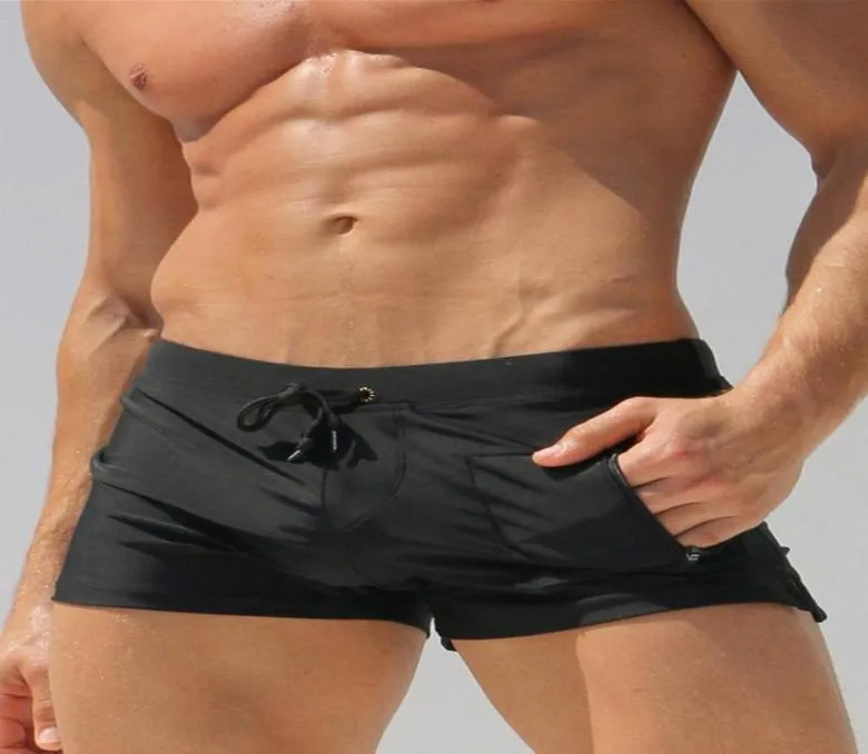 دعاوى TwoPiece Super Swimwear Men Shorts Swim Trunks Sweging 2021 Pants Surf Swimsuit Boy Boxer Sexy9610515