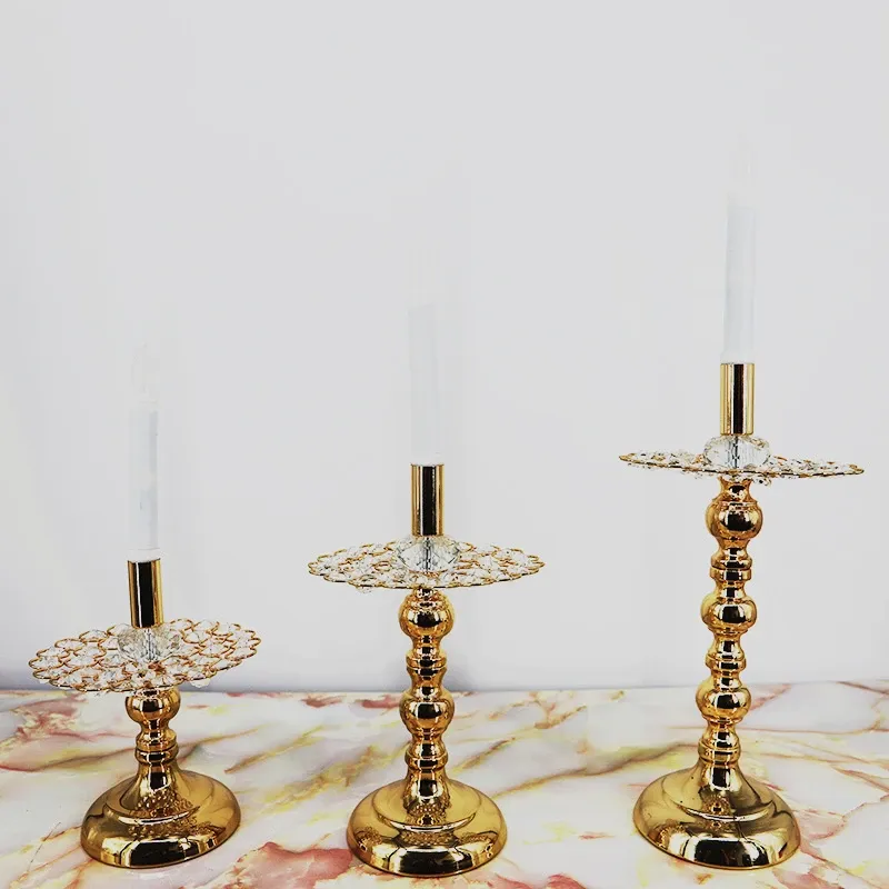 شموع حامل الشمعة Candle Stand Table Table Candelabra Party Cropiece Home Candlestick Ruxury Decoration