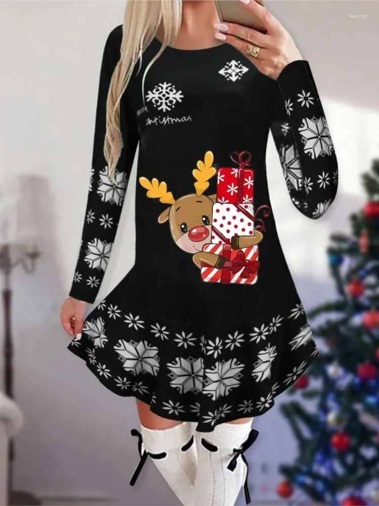 Casual Dresses Christmas for Women 2024 Autumn Winterårår