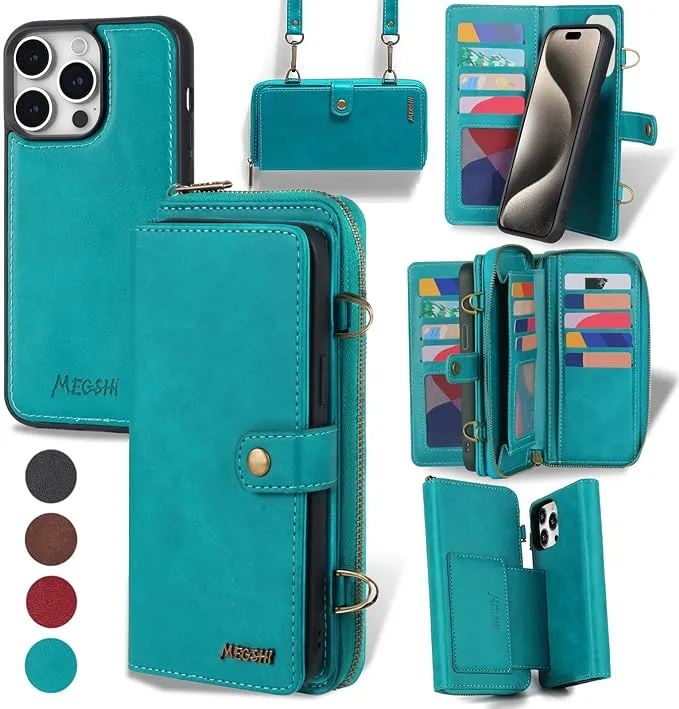 iPhone 15 Pro Max case with detachable lanyard